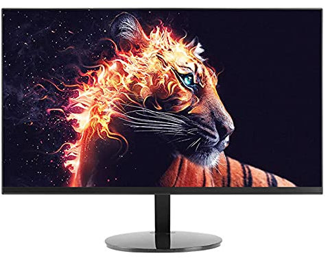 24 Inch Flat Surface Computer Monitor Full HD (1920x1080p) Ultra-Thin LED LCD Monitor Wide Monitor Flicker-Free Display Low Blue Light with Hdml and Vag Interfaces
