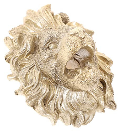 Happyyami Löwenkopf Brunnendüse Garten Wassersprüher Aus Verschleißfestem Harz Für Teiche Und Springbrunnen Außendekoration Praktisch Und Langlebig