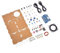 ieron Bluetooth Speaker DIY Production Kit Mono Mini Amplifier With Spectrum Electronic Component Audio Kit Acrylic Shell Creative Production
