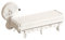 Kingbar Tringle Douche Angle Reglable, Tringle Rideau Extensible sans Percage, Sechoir A Linge Pliable, Barre De Douche Extensible, 5