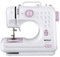 Macchina da cucire con pedale, 12 punti, guida rapida, manuale in 5 lingue, piccola macchina da cucire per principianti e bambini, MEGLE FHSM-505