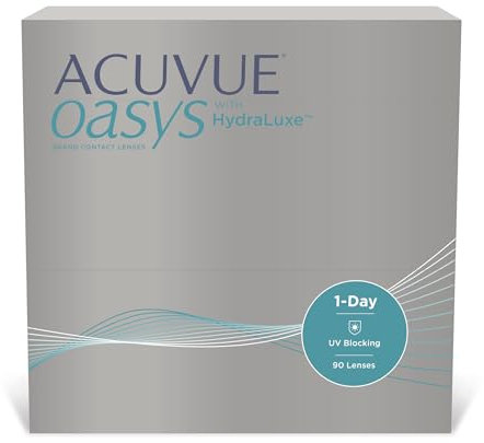 1 Day Acuvue Oasys With Hydraluxe (Pacco da 90) BC 8.50 (-8.00, 8.5, 14.3, 90)