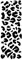 Bizzico Schminkschablone Leopard - Wild - TEMPLATE_STENCIL