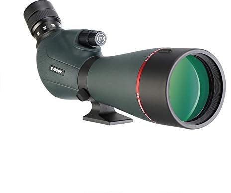 Svbony SV406P ED Spektive, 20–60x80mm, 1,25 Zoll Zoom-Spektive mit Dual Focus FMC BAK4, Spektiv für Vogelbeobachter, Vogelbeobachtung, Wildtiere, Gelegentliche Astronomiefotografie