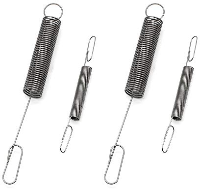 WakiHong Robell 4 Stück Reglerfedern für Briggs & Stratton Motoren (692211& 691859), Governor Spring fit Klassische, Sprint- und Quattro-Motoren