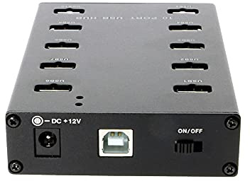 10 Ports USB-A 12V 5A charging hub