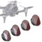 NEEWER ND Filter Set (ND4+ND8+ND16+ND32), kompatibel mit DJI FPV Drohne, HD Neutraldichtefilter mit 30 Schichten nanobeschichtetem/ultradünnem Rahmen aus Aluminiumlegierung/wasserabweisend/Kratzfest