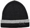 Calvin Klein Herren Mütze mit Manschette Winter-Hut, Schwarz gestreift, Einheitsgröße