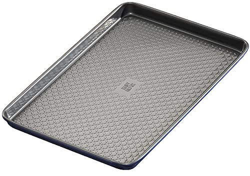 Hairy Bikers Cookware, Oven Tray, Large, Non Stick, Dishwasher Safe, Blue