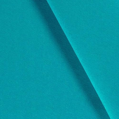 Bastelfilz Meterware - Filzstoff - Taschenfilz - Nadelfilz - Dekofilz - dünner Filz - 26 Farben Uni - 1,5 mm dick *** 50 cm x 90 cm ***, Farbe: 003 türkis