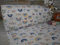 240cm Breit Meterware ab 50cm Popeline Baumwolle Stoff Baumwollstoff Kinderstoffe Stoffe Babystoffe Stoffe Regenbogen Bastelstoff ÖKO-TEX VP0K032 (Blau/Gelb)