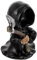 GANAZONO Halloween-Grim-Puppe Niedliche Miniatur-Todesfigur Statue Mit Sense Gothic-Fantasy-Figur Aus Kunstharz Statue Todesskulptur Heim-Aquarium-Figur