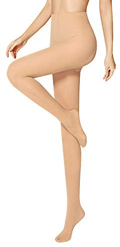 Libella Collant femme 50 DEN semi-opaque indéchirable ceinture confort sans pression collant fin matière douce 27227 L