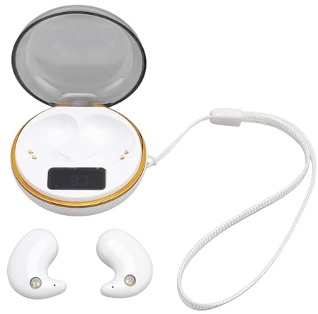 Bewinner True Wireless Earbuds, Sleep Earbuds Bluetooth 5.3 for Sleeping, Smallest Tiny Earbuds Hidden Headphones Small Ears Sleep Buds with Charging Case for Commute