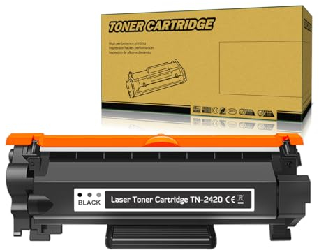 Okra 6000 Seiten Toner Kompatibel mit Brother TN2420 TN-2420 für Brother DCP L2510D DCP L2530DW L2537DW L2550DN Brother HL L2310D HL 2357DW L2370DN L2375DW Brother MFC L2710DN L2710DW L2730DW L2750DW