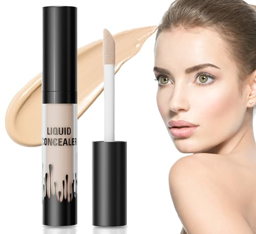 Liquid Camouflage,Professional Concealer,Wasserfester Flüssiger Abdeckstift,Kaschieren & Highlighten,Concealer gegen Augenringe und kleine Makel,Zum Contouring geeignet,3ml(01#)