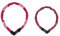 ABUS Kettenschloss Tresor 1385 – Zahlenschloss aus gehärtetem Stahl & Kettenschloss Tresor 1385/75 Cherry Heart