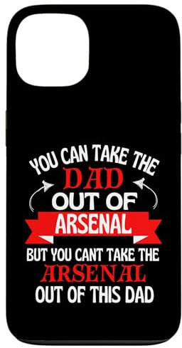 Made In Arsenal Funny Dad Slogan Born In Arsenal Case for iPhone 13