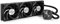 MONTECH HyperFlow Silent 360 Black – Ultra-Quiet AIO Liquid CPU Cooler, 3100RPM Pump, Triple Silent Fans, High-Efficiency Radiator for Superior Heat Dissipation, Intel & AMD Compatible, ARGB-Free
