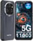 OUKITEL WP39 Pro Outdoor Handy 5G 36GB+512GB/2TB,11000mAh Android 14 Outdoor Smartphone Ohne Vertrag,MTKD6300 Octa-Core Wasserdichtes Baustellenhandy,64MP+32MP,6.6'' FHD+/Fingerabdruck/NFC/33W-Schwarz