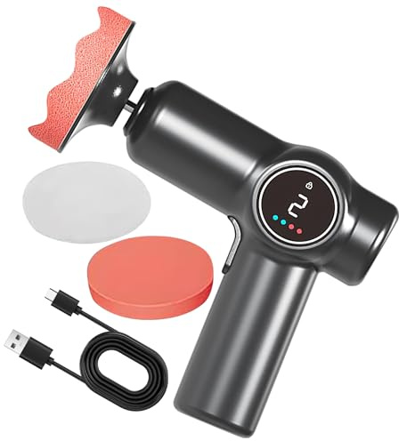 Lucidatrice Buffer per Auto Senza Fili Ad Alta Velocità A 2 Velocità Per | Macchina Lucidatrice Portatile Auto Detailing Senza Fili Lucidatura Imbarcazioni E Moto Mobili Metal