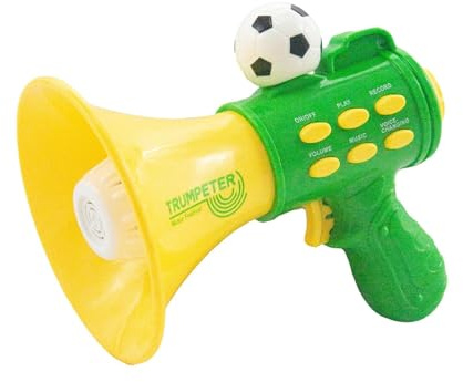 TTETTZ Voice Changer Toy for Kids, Volume Control, Voice Amplification, Fun Handheld Interactive Megaphone for 3, 4, 5, 6, 7, And 8 Year Olds, Green