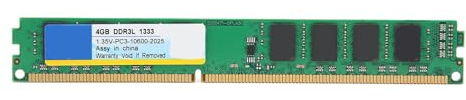 Shipenophy Modulo di Memoria RAM DDR3L Ad Alte Prestazioni per Giochi e | Lavoro 4 GB 1333 MHz Anti Corrosione Durevole Portatile (#1)