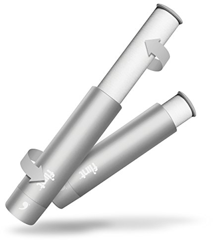 Flint Fusselrolle, Kunststoff, silberfarben, 33 mm