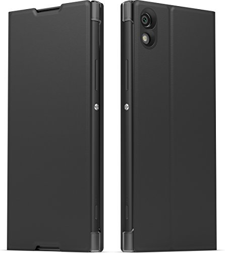 Sony Etui avec Support pour Xperia XA 1 Noir