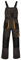 ART.MAS Work Bib and Brace Overalls, Multipockets, Knee Reinforcement With Pocket, Durable Triple Stitched Seams (38/40-56EU, NO Knee Pads, Grey-Orange)