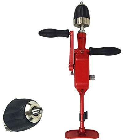 Trapano A Manovella,Trapano A Mano,Seno Trapano Con Impugnatura Rotante, Mini Maschiatura Per Legno Plastica E Metallo, Campo Di Applicazione: 0,8-10 Mm
