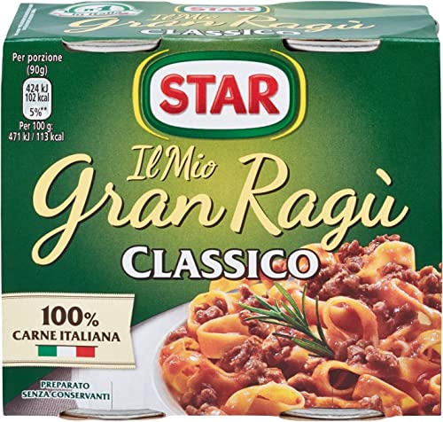 Gran ragù Star Classico italienische Fleischsauce 2 x 180 g
