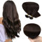 14 inch SEGO Pre Bonded Human Hair Extensions [0.5g*100 Strands] #2 Dark Brown Keratin Nail U Tip 100% Remy Real Invisible Straight (50g)