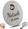 NOTSEK Puck Screen 58.5mm, Espresso Sieb für Siebträger, mit Acryl Aufbewahrungsbox, 1.7mm Dicke 150μm, Edelstahl 316, Wiederverwendbar Puckfilter, Kaffee Siebträger Unteres Duschsieb