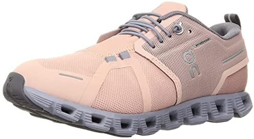 ON Damen Cloud 5 Waterproof Sneaker, Rose Fossil, 36 EU