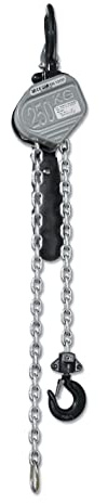 Beta 8146C WLL t 0,25 - Professioneller Flaschenzug mit kompaktem Hebel, maximale Belastung 250 kg und Hubhöhe 1,5 m, Gewicht 2,5 kg