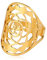 TEAMER Resizable Lotus Ring Edelstahl Semikolon Ring Yoga Meditation Om Symbol Ring Inspirierender Schmuck für Frauen Teenager Mädchen (Lotus 5-Gold)