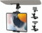 woleyi Soporte Tablet Coche Parasol, Soporte iPad Camión Visera con Adaptador de Cámara 1/4, Abrazadera iPad de Metal Multifuncional para iPad, Galaxy Tabs, Lenovo, Fire, Móvils, 4-12.9