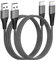 AINPOW Cavo iPhone 1M 2 Pezzi [Certificato MFi], Cavo Caricatore iPhone Cavo USB Lightning Nylon Cavetto iPhone per iPhone 14 13 12 11 Pro Max XS 8 7 6 iPad