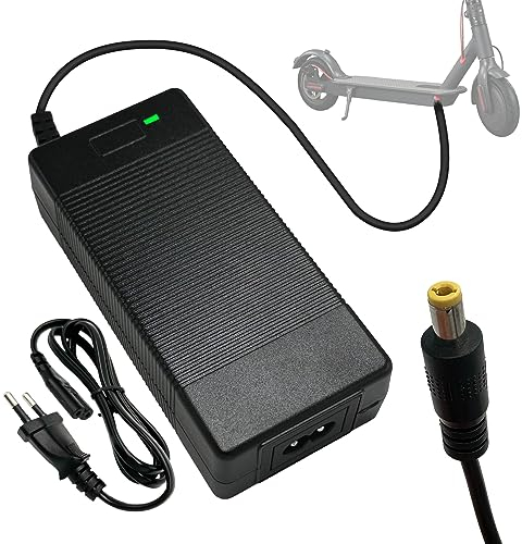 Honszex Chargeur 42V 2A pour Trottinette électrique Xiaomi 36V, Draisienne , Velo , Adaptateur Secteur Universel à Batterie au Lithium 36V