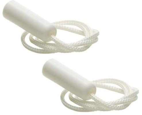 K M Electronics 2 X MINATURE Mini Wall Light Shaver Fittings Replacement Toggle Pull Cords 200MM
