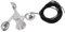 Anemometer aus Aluminiumlegierung, Windgeschwindigkeitsüberwachungssensor, 3 Tassen Windgeschwindigkeitssensor-Anemometer 0-3,8 V für Kraftwerke, Meteorologische Überwachung
