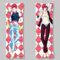 Xingbiyou Seitenschläfer Kissenbezug, Hunter×Hunter Hisoka Cosplay Atmungsaktiver Kissenbezug Pfirsichhaut Velour mit Reißverschluss (B, 150x50cm)