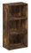 Furinno Luder 3-Tier Open Shelf Bookcase, Amber Pine