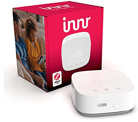 innr Zigbee Gateway, WLAN, Funktioniert mit Alexa, Siri Shortcuts, Zigbee Hub für Smart Beleuchtung, Sprachsteuerung, intelligentes Steuerelement, Zigbee Bridge, BG 220