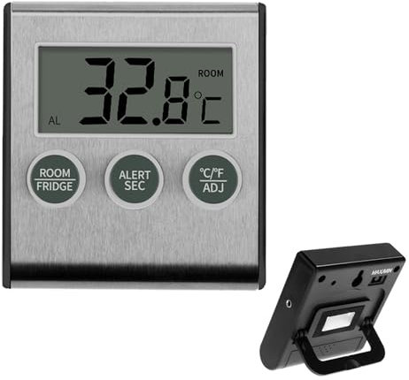Fridge Thermometers - Waterproof Digital Refrigerator Thermometers | Fridge Freezer Refrigerator Aquarium | Simple To Install Aquarium Thermometers Digital For Home, Ofice, Gift And Companies