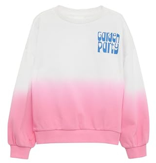 s.Oliver Oversized Sweatshirt mit Print und Farbverlauf