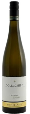 Moselland Goldschild Riesling 2022, Deutscher Weißwein, Feinherb Rieslingwein, 10,5% vol, 750 ml