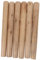 Sosoport 6pcs Wooden Hammer Handles Skid Durable Hardwood Replacement for Garden Tools for Hoe and Axe Handles Versatile Tool Maintenance
