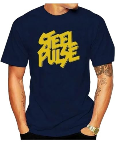 Mens Clothes New Steel Pulse Reggae Band Men's T-Shirt